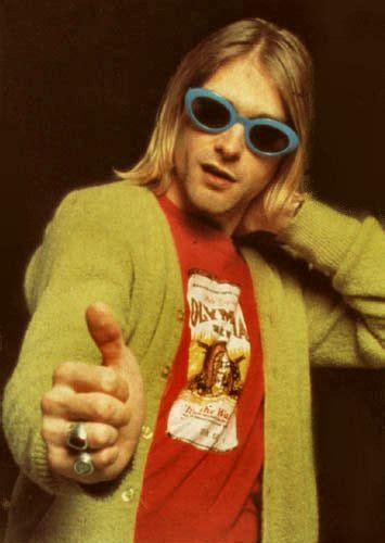 sunglasses yves saint laurent kurt cobain|The '90s.